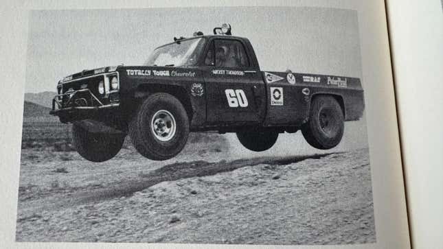 Mickey Thompson racing in Baja
