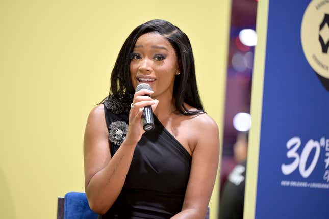 NOUVELLE-ORLÉANS, LOUISIANE - 07 JUILLET : Keke Palmer participe au Festival de la culture ESSENCE™ 2024 présenté par Coca-Cola® au Centre de congrès Ernest N. Morial le 7 juillet 2024 à la Nouvelle-Orléans, en Louisiane. 