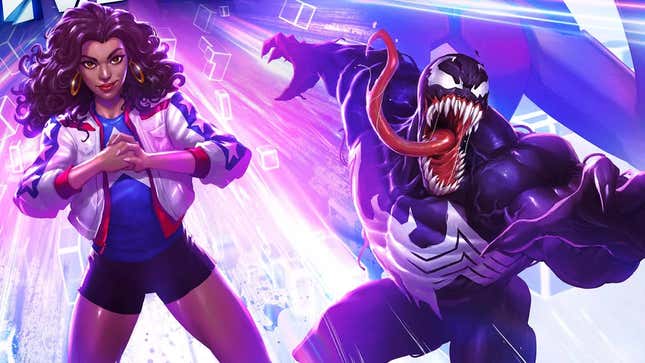 Venom and Ms Marvel are back online. 