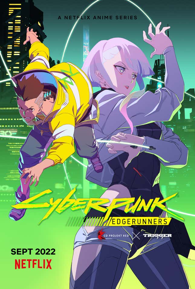 Netflix Cyberpunk Edgerunners Anime Trailer: Trigger Goes 2077