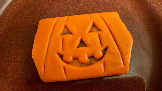 Pumpkin Brownies are individually wrapped.