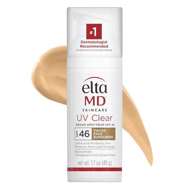 Image for article titled EltaMD UV Clear Tinted Sunscreen for Face, Now 10% Off