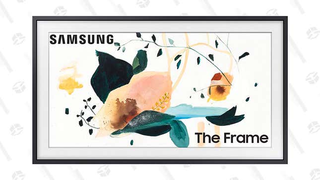 Samsung Class Frame Series - 4K UHD Dual LED Quantum HDR Smart TV | $398 | Amazon