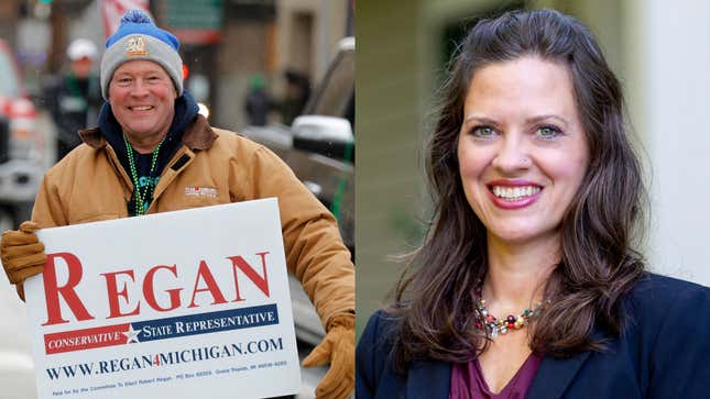 Image for article titled Michigan 'Lie Back and Enjoy' Rape Guy Loses Race By 12 Points, Flipping Red District Blue