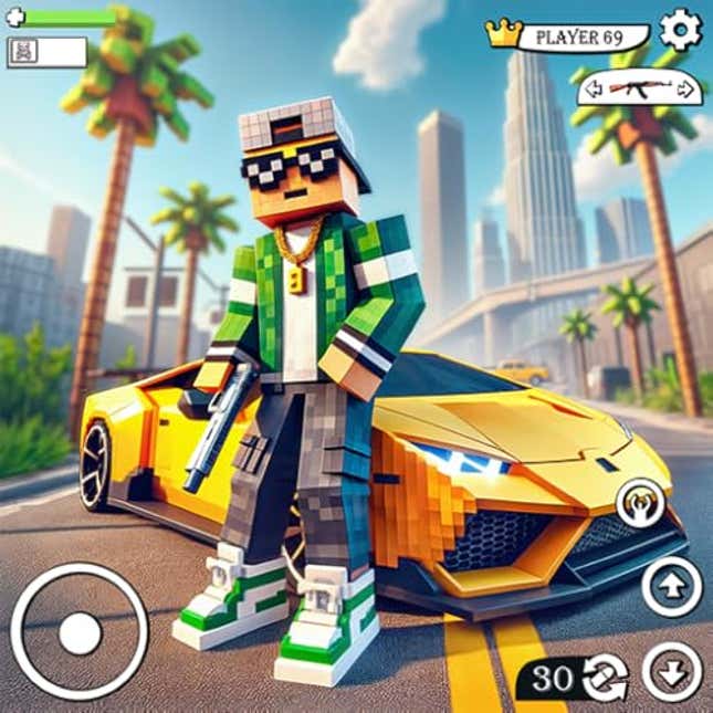 Image for article titled Real Blocky Gangster Vegas City mafia Auto Crime Game 2025, Now 43% Off