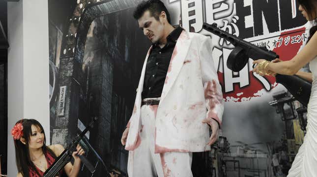 Yakuza cosplayers