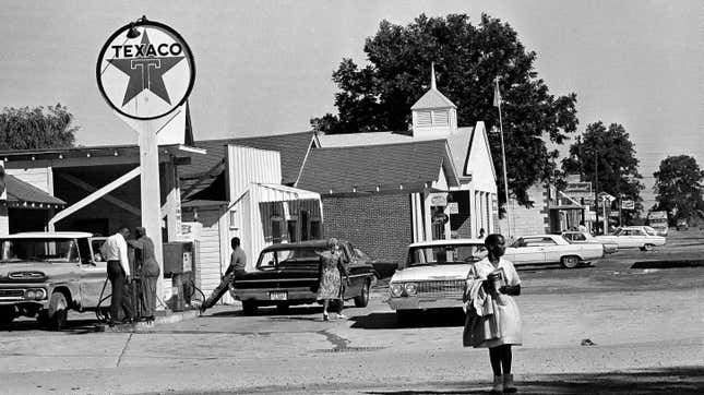 This is a general view of Mound Bayou, Miss. in 1970. 