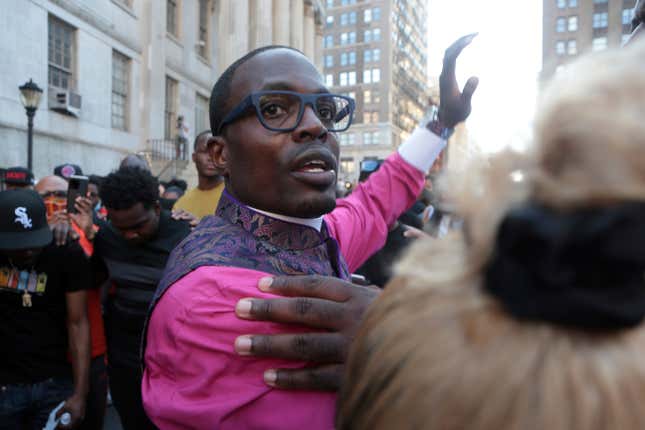 Bishop Lamor Whitehead of Brooklyn’s Leaders of Tomorrow International Church is out to hit the pockets of people throwing anything on his name beside holy water.