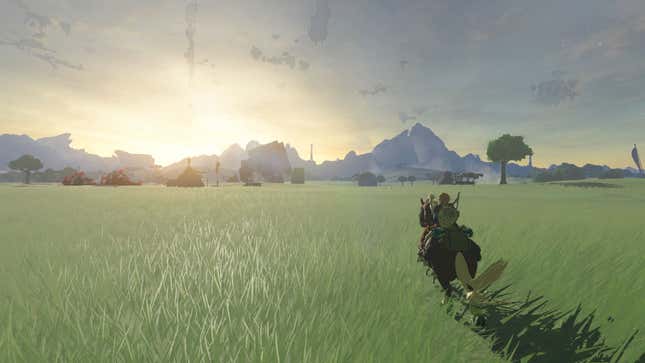 Image for article titled Zelda: Tears Of The Kingdom Shot Has Fans Gushing About Graphics