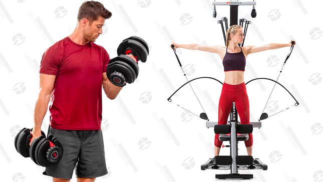 Bowflex Dumbbells | $400 | Amazon
Bowflex Home Gym | $500 | Amazon