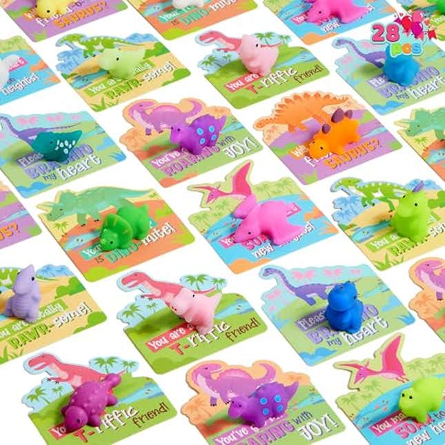 Image for article titled JOYIN 28 Packs Mochi Squishy Toy with Gift Card for Kids, Now 13% Off