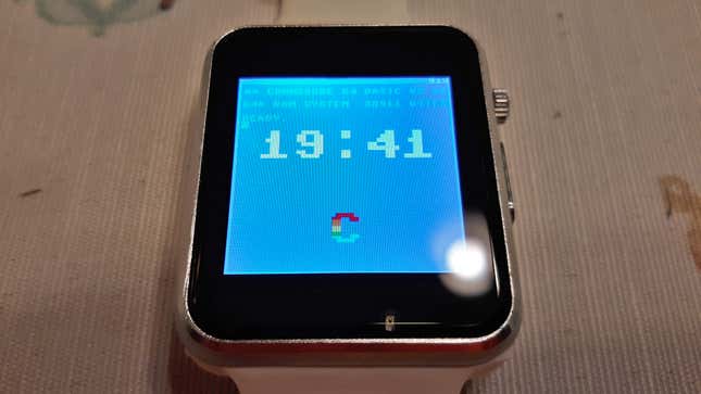 Image for article titled I&#39;m Lusting After This Custom Commodore 64 Smartwatch That Lets You Code in BASIC Right on Your Wrist
