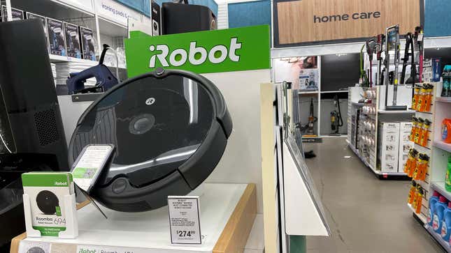Image for article titled Amazon's iRobot Takeover on Course for Approval by February
