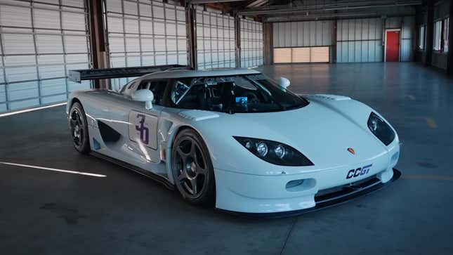 Image for article titled This is the Koenigsegg Le Mans car that was banned before it was raced