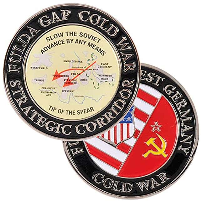 MEDALS OF AMERICA EST. 1976 Fulda Gap Cold War Challenge Coin, Now 11% Off