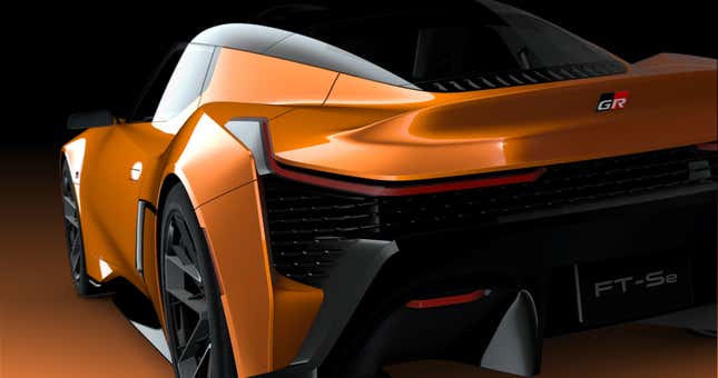 Image for article titled Toyota&#39;s Teasing A Very Exciting EV Sports Car Concept