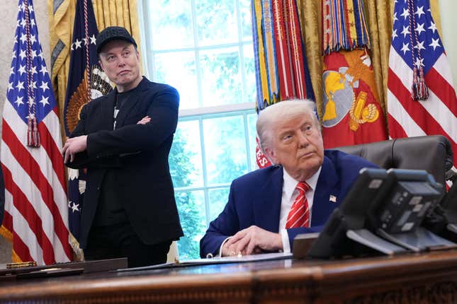 Donald Trump und Elon Musk.