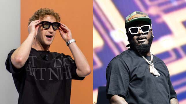 Image for article titled Mark Zuckerberg and T-Pain’s Cover of ‘Get Low’ Is As Ridiculous as You Imagined