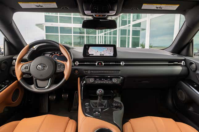 Image for article titled A Fully-Equipped Manual-Transmission GR Supra Will Cost Close to $65,000 in the U.S.