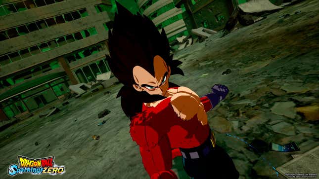 SS4 Vegeta prepares to fuse