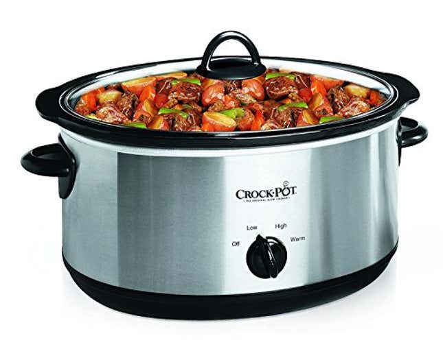 Image for article titled Crock-Pot 7 Quart Oval Manual Slow Cooker, Now 30% Off