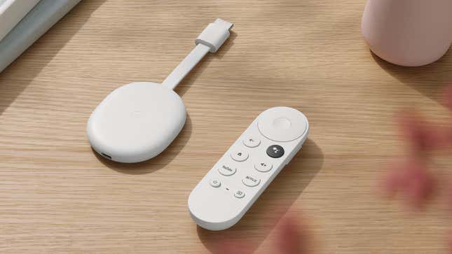 Google Chromecast with Google TV (4K)- Streaming  