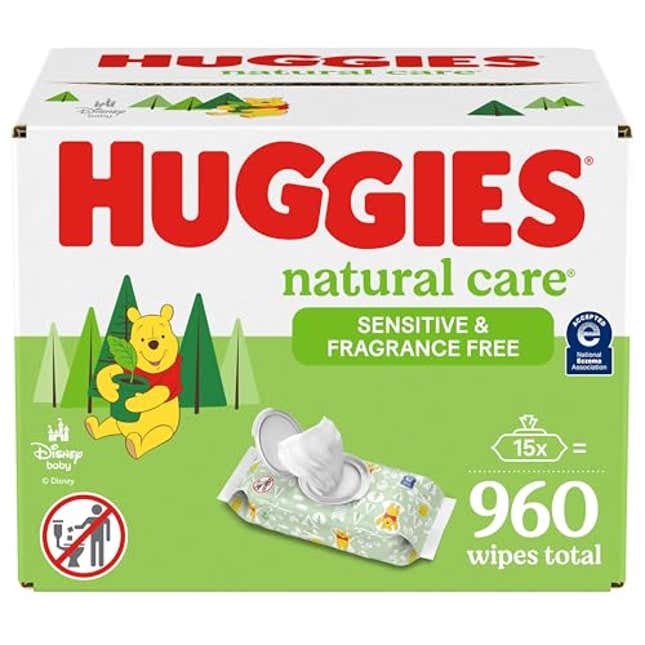 Image for article titled Huggies Natural Care Sensitive Baby Wipes, Now 13% Off