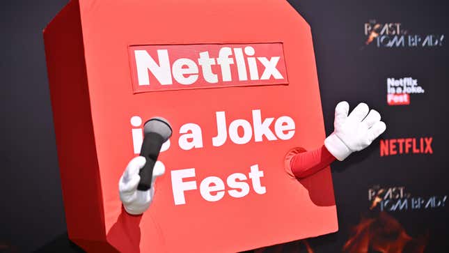 The Netflix block that every comedian had to mention 

