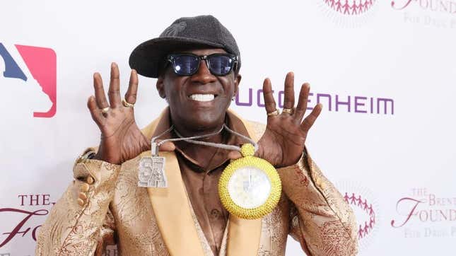 Image for article titled It was not a good idea to have Flavor Flav sing the national anthem