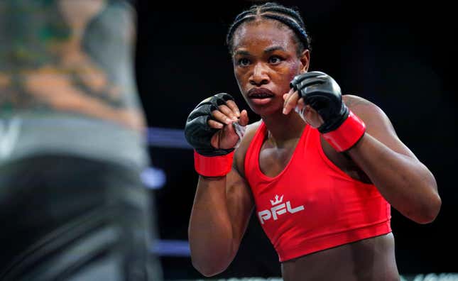 Image for article titled G.W.O.A.T. Out: Claressa Shields Suffers 1st Loss in Her Professional Fighting Career