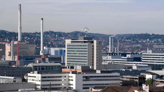 Daimler AG headquarters in Stuttgart, Germany