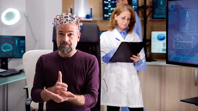 Image for article titled Scientists Train Full-Grown Man To Ask For Help When Needed