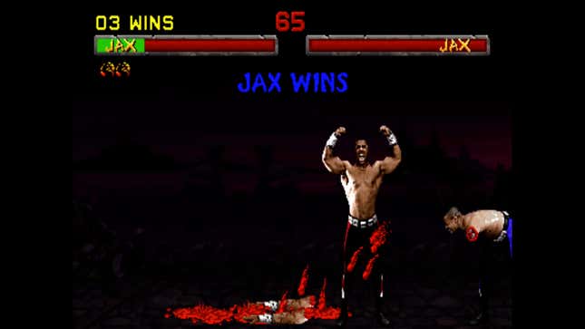 Jax rips off the arms of Jax.