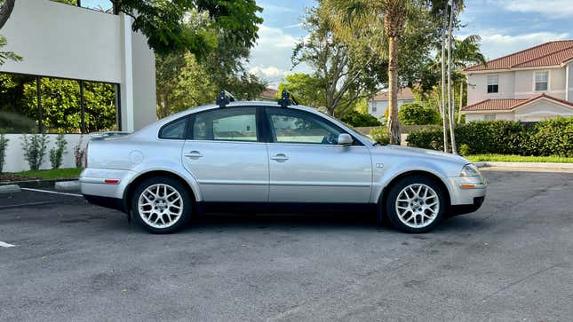 Side view of the passat