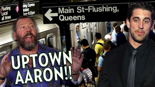 Bert Kreischer gives Aaron Rodgers his New York nickname & theme song