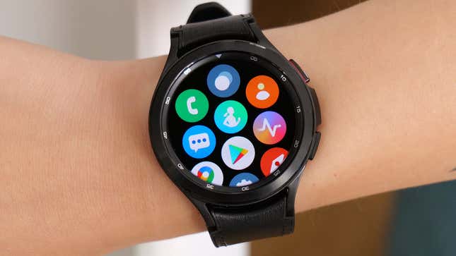 A photo of the Samsung Galaxy Watch 4 Classic
