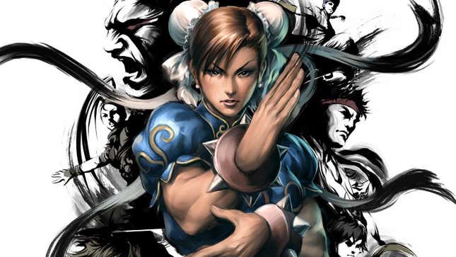 Chun-Li appears on the front of Street Fighter III: Online Edition 