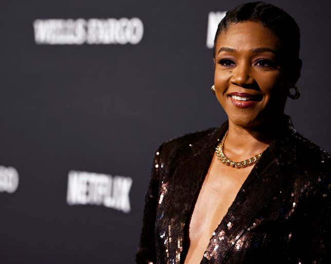 Tiffany Haddish attends the Mark Twain Prize for American Humor at The Kennedy Center on March 24, 2024 in Washington, DC. 