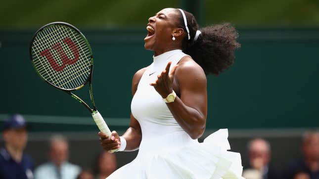 Image for article titled Serena Williams Says She Wouldn't Have to Retire From Tennis Right Now 'If I Were a Guy'
