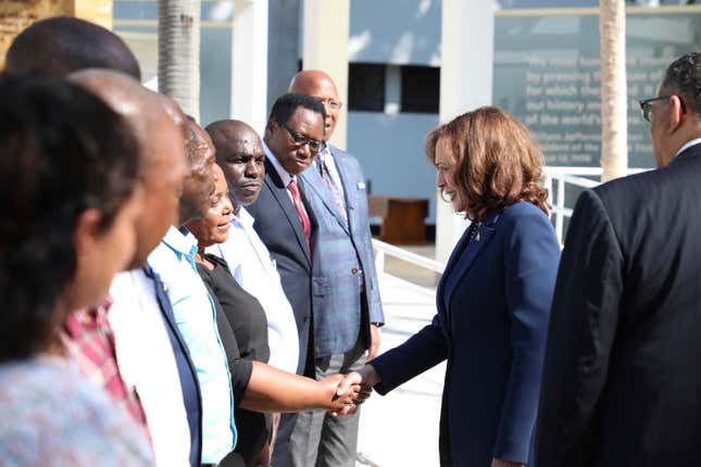 Image for article titled Here Are More Best Moments From VP Kamala Harris&#39; Africa Tour
