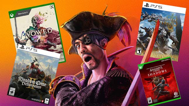 An image shows some of the big games coming out next February. 