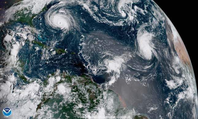 Florence, Helene and Isaac
