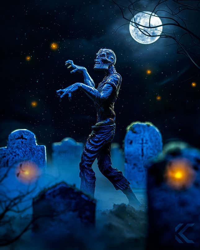 Image for article titled See Your All-Time Favorite Monsters Celebrate Halloween In Style