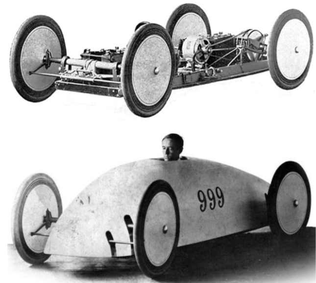 Image for article titled The First Car To Ever Go Over 100 Miles Per Hour Was An EV
