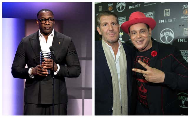 Image for article titled Shannon Sharpe Reacts to Sammy Sosa Being Black...Again