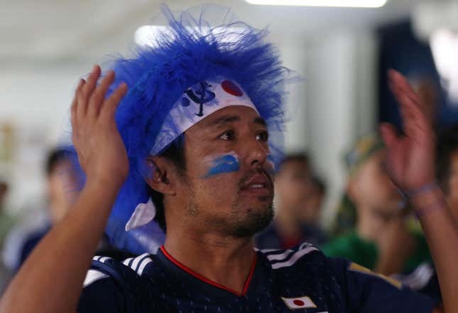 World Cup - Belgium vs Japan