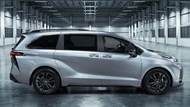 Image for article titled The 2023 Toyota Sienna 25th Anniversary Edition Will Be Rarer Than a Lamborghini Diablo