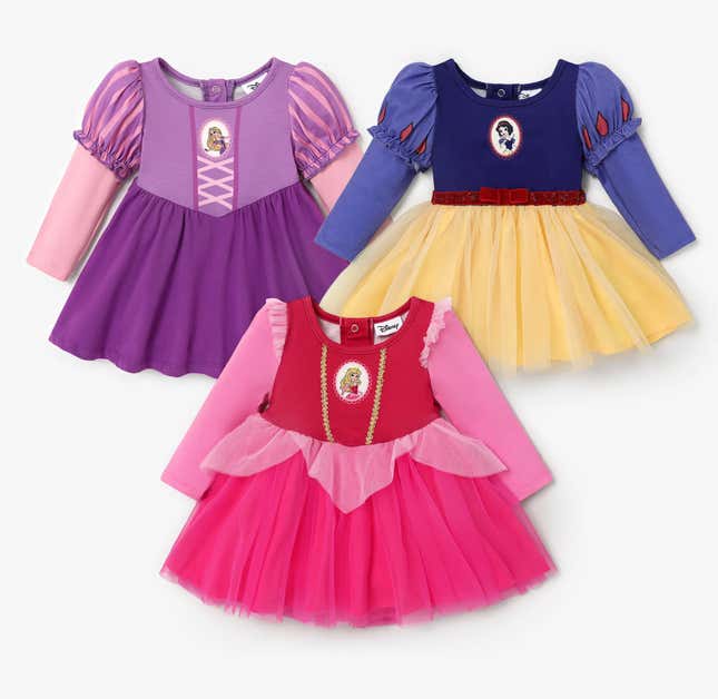 PatPat Disney Princess kids cosplay dress