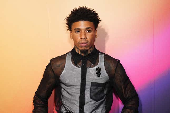 NLE Choppa at NYLON Nights: NYFW x Paris Hilton “Infinite Icon” Album Release Party held at Hall des Lumières on September 5, 2024 in New York City.