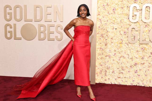 Image for article titled 2024 Golden Globes: Black Stars’ Best Red Carpet Looks